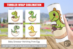 Tumbler Hatching Baby Dinosaur Product Image 1