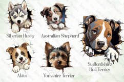 Baby Dog Peeking Sublimation Bundle Product Image 6