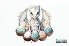 Baby Dragon Eggs Sublimation PNG Clipart Product Image 1