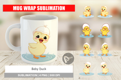 Mug Wrap Baby Duck Product Image 1