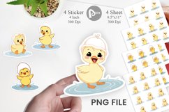 Baby Duck Sticker Product Image 1