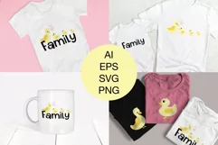 Baby Duck Vector Editable