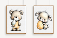 Baby Easter Animals Clipart, Easter Sublimation Png Product Image 5