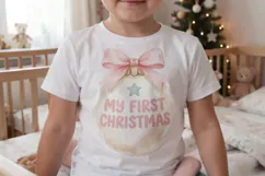 Baby's First Christmas Keepsakes Sublimation Product Image 4
