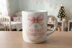 Baby's First Christmas Keepsakes Sublimation Product Image 9