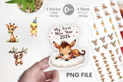 Baby's First New Year 2026 Sticker Product Image 1