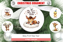 Baby's First New Year 2026 Ornament Product Image 1