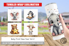 Baby's First New Year 2026 Tumbler Product Image 1