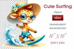 Explore this adorable cartoon baby beaver surfer clipart, perfect for children's parties, summer events, birthday invitations, t-shirt designs, sublimation prints, scrapbooking, and more. Bring a fun, summer vibe to your projects.