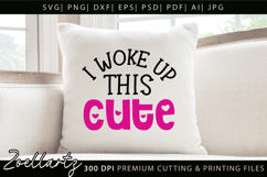 Baby Girl SVG Cut Files Onesie Sayings Cute Sister T-shirt Product Image 4