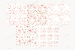 GlamArtZhanna, Baby girl paper, Baby girl pattern, Pink birthday paper, birthday pattern, birthday background, Girl Birthday paper, Pink Girl Birthday, pink Nursery paper, Nursery pattern, Nursery paper, Nursery background, Pink baby paper, Pink baby patt