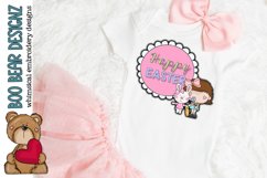 Happy Easter sublimation T shirt design Product Image 2