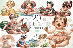 Baby Girl Summer Sublimation Product Image 1