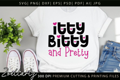 Baby Girl SVG Cut Files Onesie Sayings Cute Sister T-shirt Product Image 2