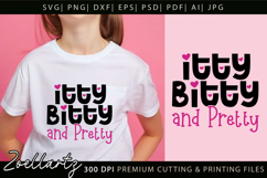 Baby Girl SVG Cut Files Onesie Sayings Cute Sister T-shirt Product Image 1