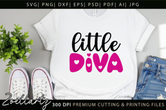 Baby Girl SVG Cut Files Onesie Sayings Cute Sister T-shirt Product Image 1
