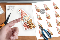 Baby Gnome Christmas Sticker Product Image 1