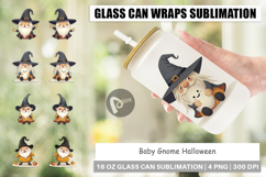 Glass Can Baby Gnome Halloween Product Image 1