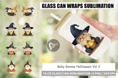 Glass Can Baby Gnome Halloween Product Image 1