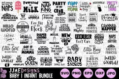 Baby svg bundle | funny baby saying svg | baby shirt svg Product Image 1