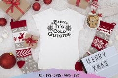 Baby It's Cold Outside SVG Product Image 1