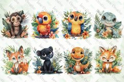 Baby Jungle Animals Sublimation Bundle Product Image 5