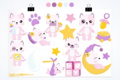 Baby Kitty Girl graphics | illustrations Product Image 2