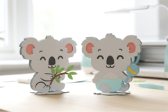 Baby Koala 3D SVG Product Image 4