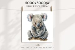 Baby Koala Forest Animals Clipart PNG Scrapbooking Nursery Art Image Watercolor  Transparent Print invitation shirt designs sublimation kids printable digital watercolor baby Koala floral, scrapbooking clipart, sublimation nursery drawing, forest animals
