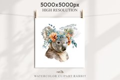 Baby Koala Forest Animals Clipart PNG Scrapbooking Nursery Art Image Watercolor  Transparent Print invitation shirt designs sublimation kids printable digital watercolor baby Koala floral, scrapbooking clipart, sublimation nursery drawing, forest animals