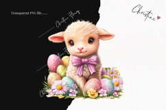 Easter Baby Lamb | Easter PNG Product Image 2