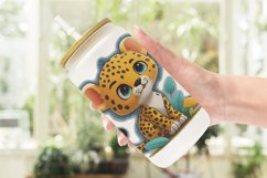 Glass Can Wraps Baby Leopard Product Image 2