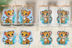 Glass Can Wraps Baby Leopard Product Image 4