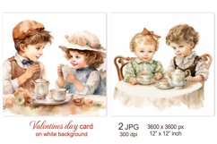 Cute Baby Valentines day card, Love Valentine sublimation Product Image 1