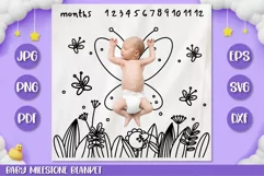 Baby Blanket Butterfly Svg