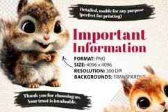 Cute Mouse PNG Clipart Bundle Product Image 6