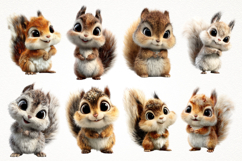 Cute Mouse PNG Clipart Bundle Product Image 3