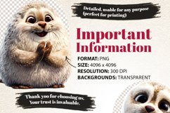 Happy Seal 28 PNG Clipart Bundle 4K UHD Transparent BG Product Image 7