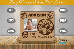 Newborn Baby Photo Frames Dragonfly Lasercut Product Image 2