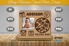 Newborn Baby Photo Frames Dragonfly Lasercut Product Image 2
