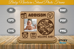 Newborn Baby Photo Frames Dragonfly Lasercut Product Image 2