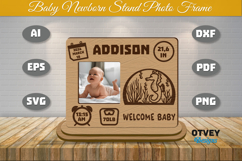 Newborn Baby Photo Frames Sea Animals Lasercut Product Image 2