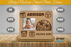 Newborn Baby Photo Frames Sea Animals Lasercut Product Image 2