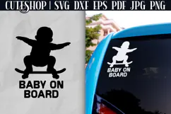 Funny Car Decals For Moms - Mom Car Decal SVG, Funny Mom SVG Product Image 1