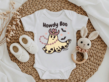 Cowgirl Ghost SVG Western Ghost SVG Howdy Boo Cowgirl Rodeo Product Image 3