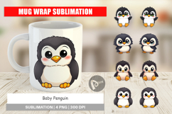 Mug Wrap Baby Penguin Product Image 1