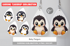 Earring Baby Penguin Product Image 1