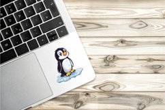 Baby Penguin Waddling on Ice Stickers Bundle Product Image 2