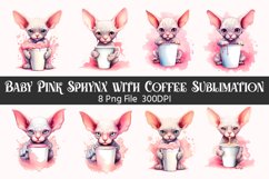 Baby Pink Sphynx with Coffee Sublimation Bundle Product Image 1