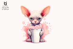Baby Pink Sphynx with Coffee Sublimation Bundle Product Image 6